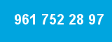 961 752 28 97 961 752 28 97